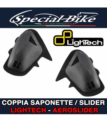 Coppia SAPONETTE Slider LIGHTECH AEROSLIDER Nero SAP002NER