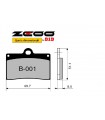 Pastiglie Freno ZCOO B001 EX (2 coppie) - 45B00100