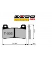PASTIGLIE FRENO ZCOO T005 EX (2 COPPIE) - 45T00500