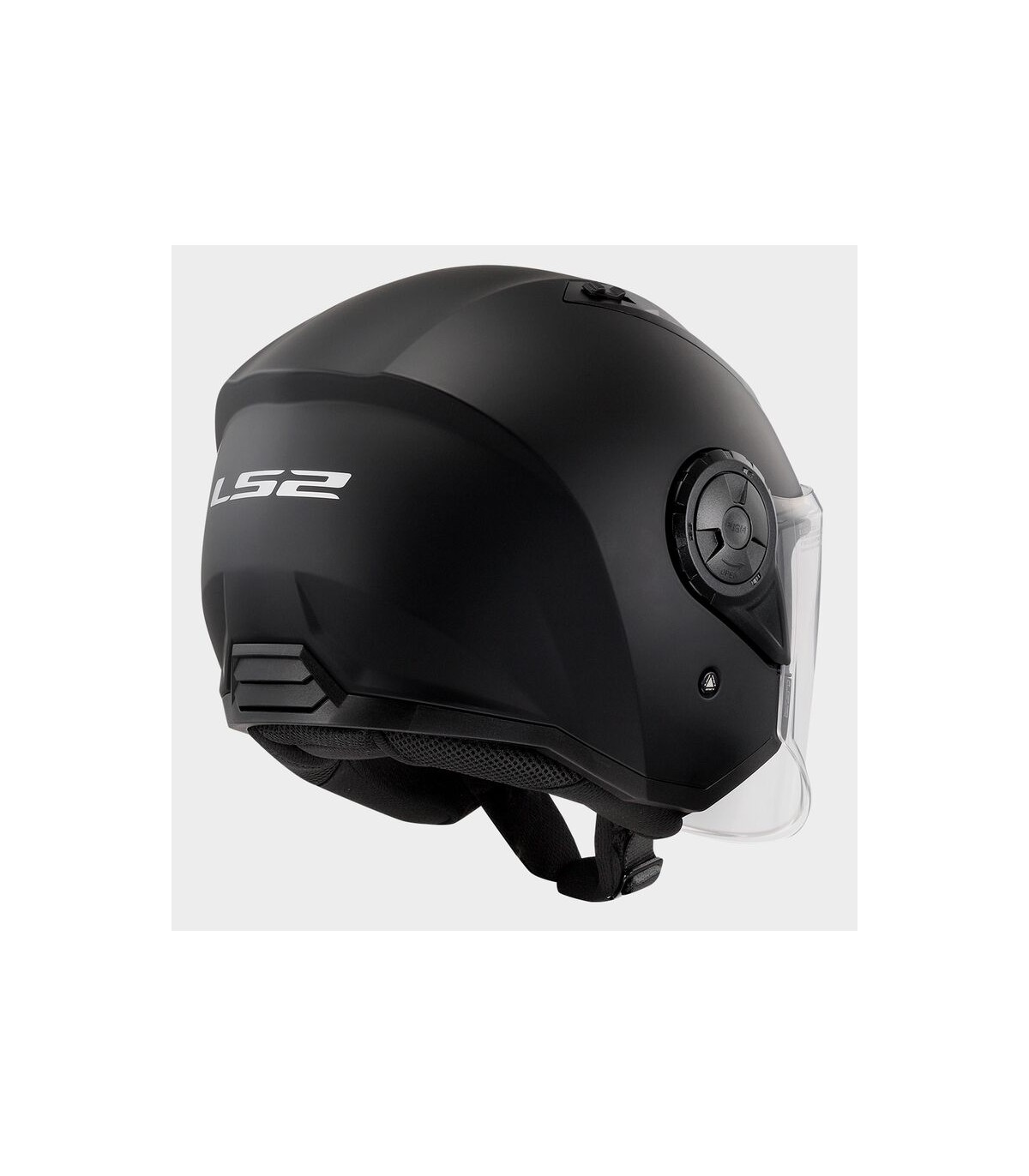 Casco Jet LS2 AirFlow II 2 OF616 - Cover White Bown