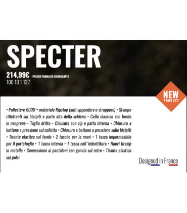 Giacca Moto IXON SPECTER Blu Navy