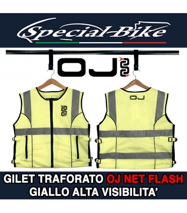Gilet Alta Visibilita' OJ NET FLASH J191 Traforato