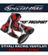 Stivali Racing Ventilati PREXPORT SONIC Nero Rosso