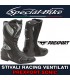 Stivali Racing Ventilati PREXPORT SONIC Nero Grigio