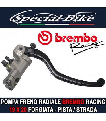 Pompa Freno Radiale BREMBO RACING 19 X 20 Forgiata - 10476060