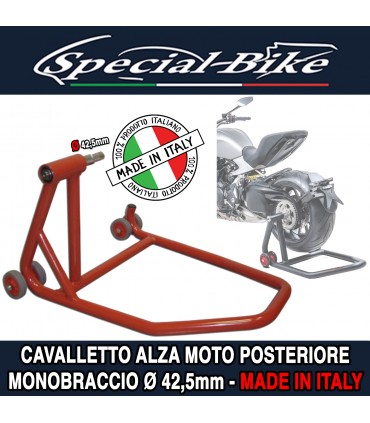 Cavalletto Posteriore Alza Moto MONOBRACCIO Ø 42,5MM DUCATI BMW MV AGUSTA