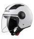 Casco Jet LS2 AIRFLOW OF562 Solid Bianco Lucido