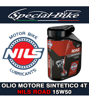 Olio Motore Sintetico 4T NILS ROAD 15W50 1 Litro
