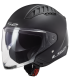 Casco Jet LS2 Copter OF600 Solid Nero Opaco
