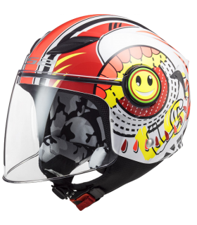 Casco moto cross bambino Hjc CL-XY II Batman helment casque moto
