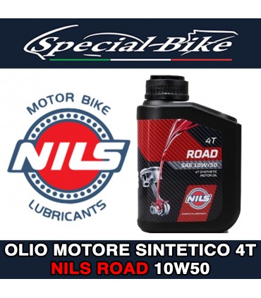 Olio Motore Sintetico 4T NILS ROAD 10W50 1 Litro