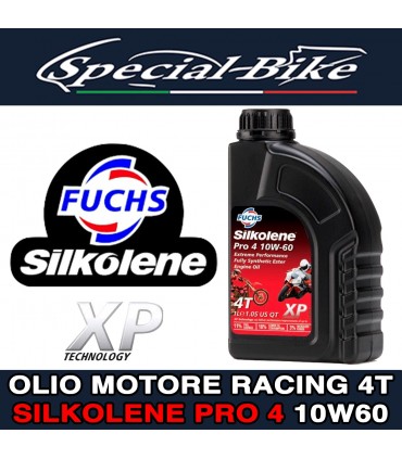 Olio Motore Racing 4T SILKOLENE PRO 4T 10W60 1 Litro