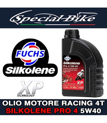 Olio Motore Racing 4T SILKOLENE PRO 4T 5W40 1 Litro