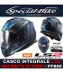 Casco Integrale LS2 STORM FF800 RACER Blu Carbonio Opaco
