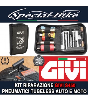 Kit Riparazione GIVI S450 Gomme Tubeless Auto & Moto