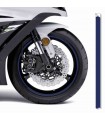 Strisce cerchi Moto PRINT RSBP Blu Riflettente