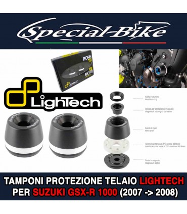 Kit Protezioni Telaio LIGHTECH STESU205 Suzuki GSX-R 1000 2007 - 2008