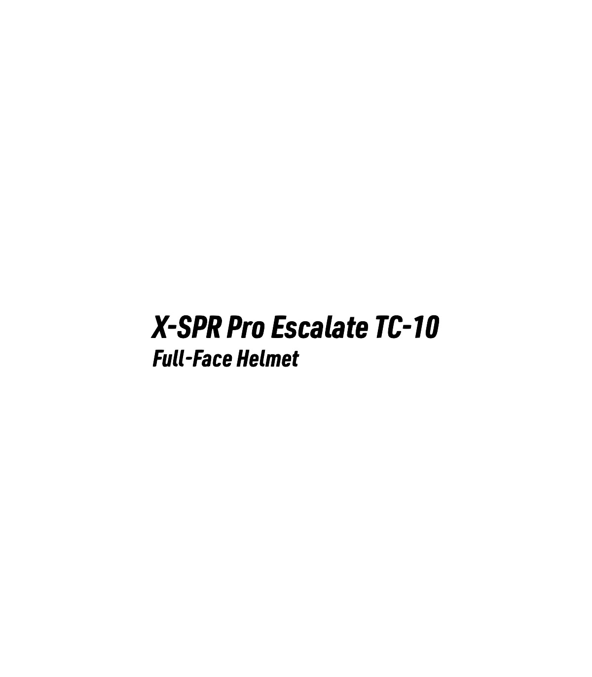 Casco Integrale SHOEI X-SPR PRO ESCALATE TC10