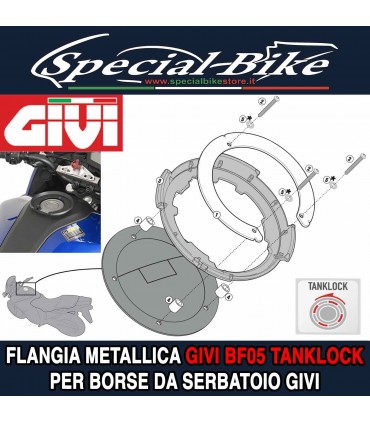 Flangia Metallica GIVI BF05 TANKLOCK Per Borse Da Serbatoio Givi