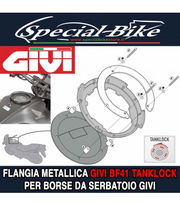 Flangia Metallica GIVI BF41 TANKLOCK Per Borse Da Serbatoio Givi