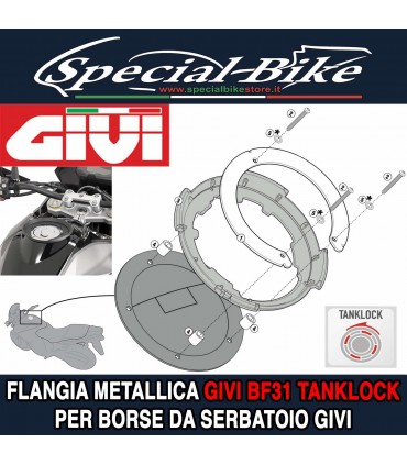 Flangia Metallica GIVI BF31 TANKLOCK Per Borse Da Serbatoio Givi