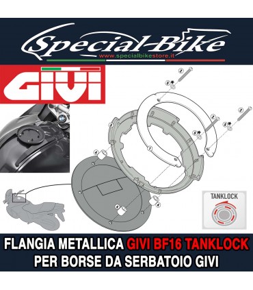 Flangia Metallica GIVI BF16 TANKLOCK Per Borse Da Serbatoio Givi