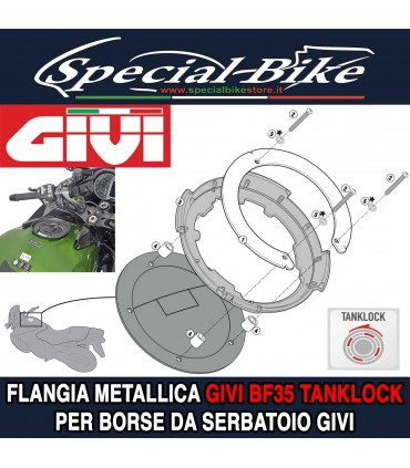 Flangia Metallica GIVI BF35 TANKLOCK Per Borse Da Serbatoio Givi
