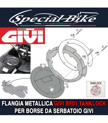Flangia Metallica GIVI BF01 TANKLOCK Per Borse Da Serbatoio Givi