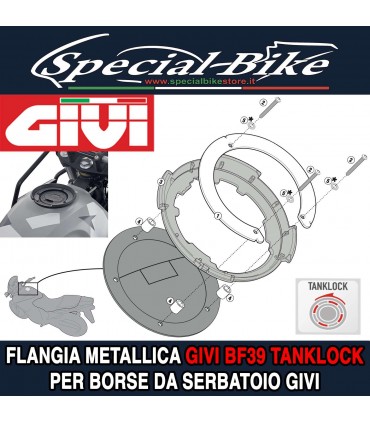 Flangia Metallica GIVI BF39 TANKLOCK Per Borse Da Serbatoio Givi