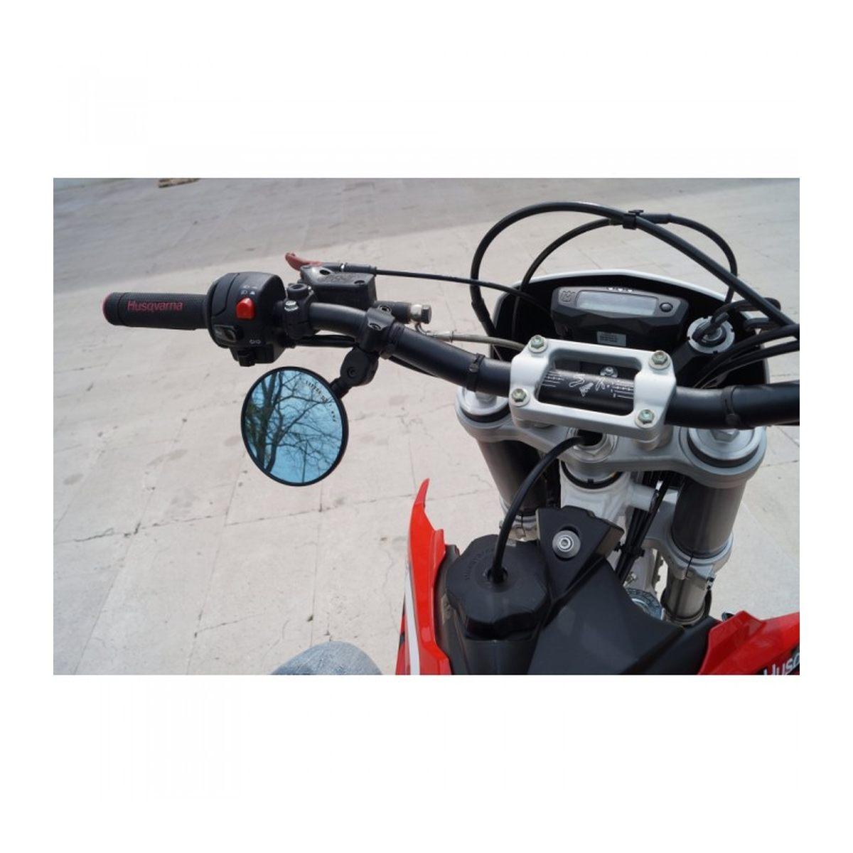 Retr. flexi a fascetta dx/sx per enduro-cross