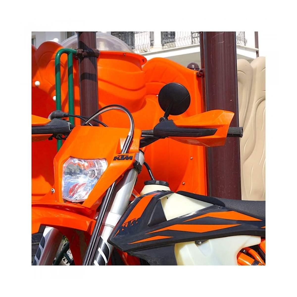 Retr. flexi a fascetta dx/sx per enduro-cross