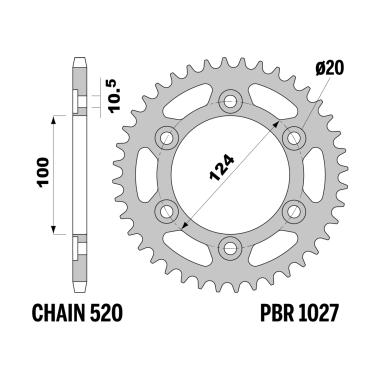 Corone ducati z41 c45 c.520