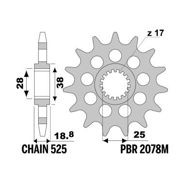 Pignoni bmw z20 18nc +fori