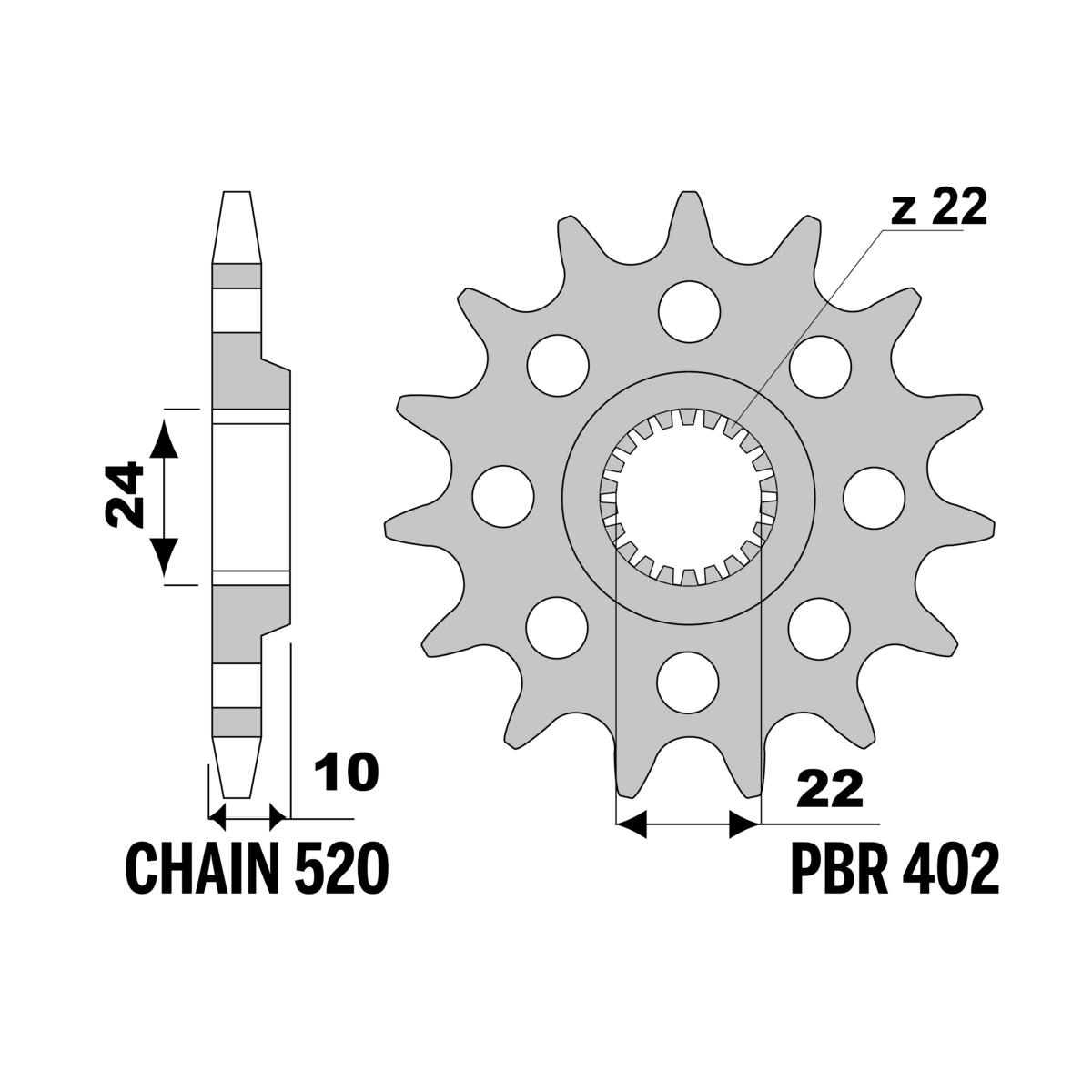 Pignoni z18 18nc c.520