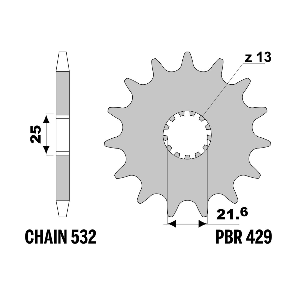 Pignoni suzuki z15 18nc c.532