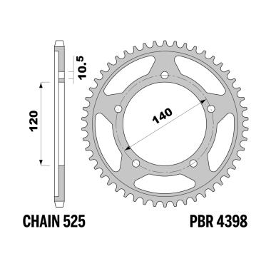 Corone suz gsxr 600/750 z43 c45 c.525