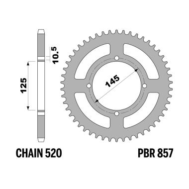 Corone yamaha z48 c45 c.520