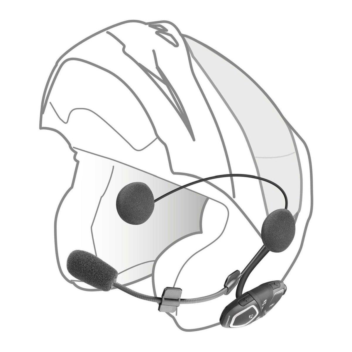 Interfono CONNECT - PACK DOPPIO - SPEAKER 40mm HD