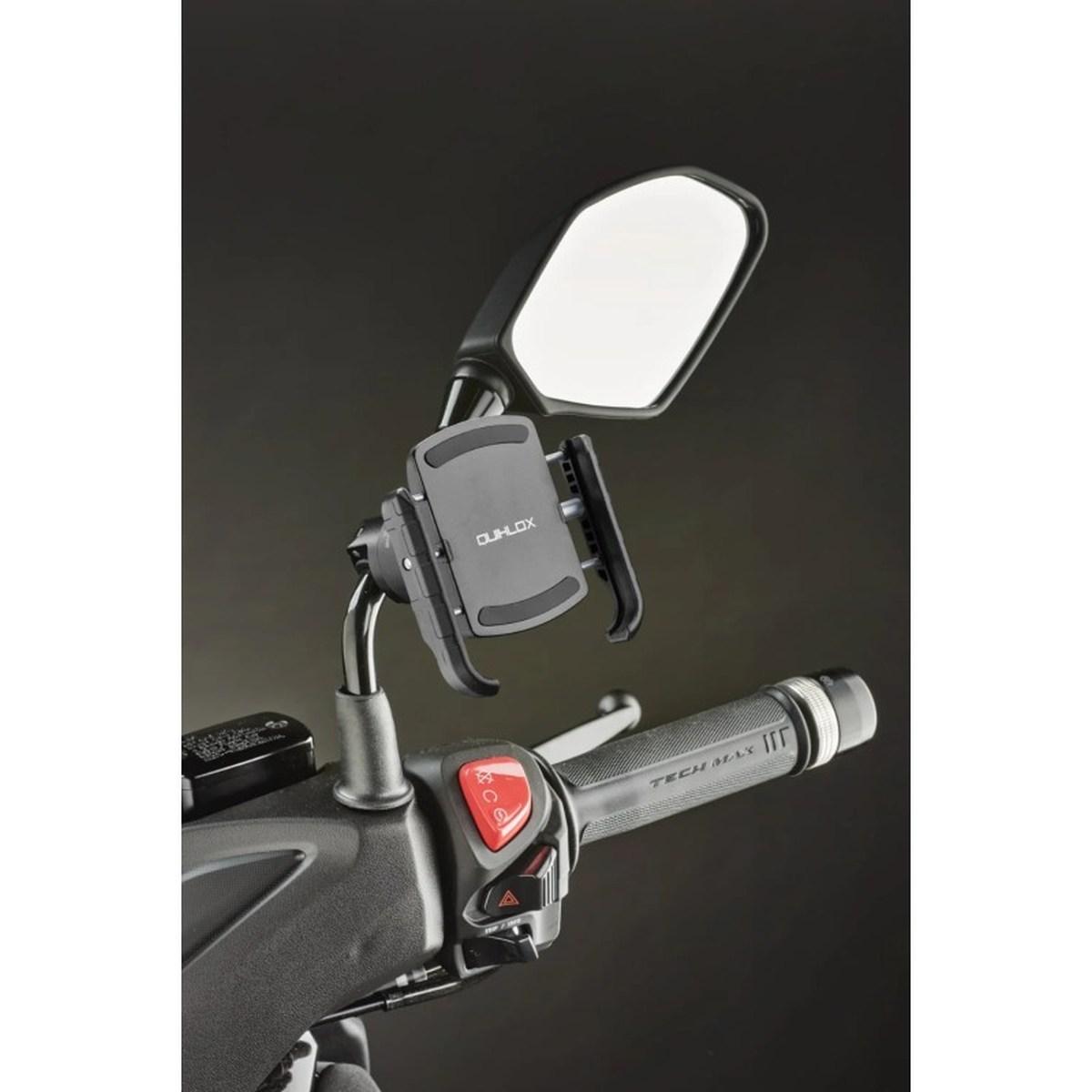 Cellularline Quiklox Crab Pro con Staffa da Specchietto