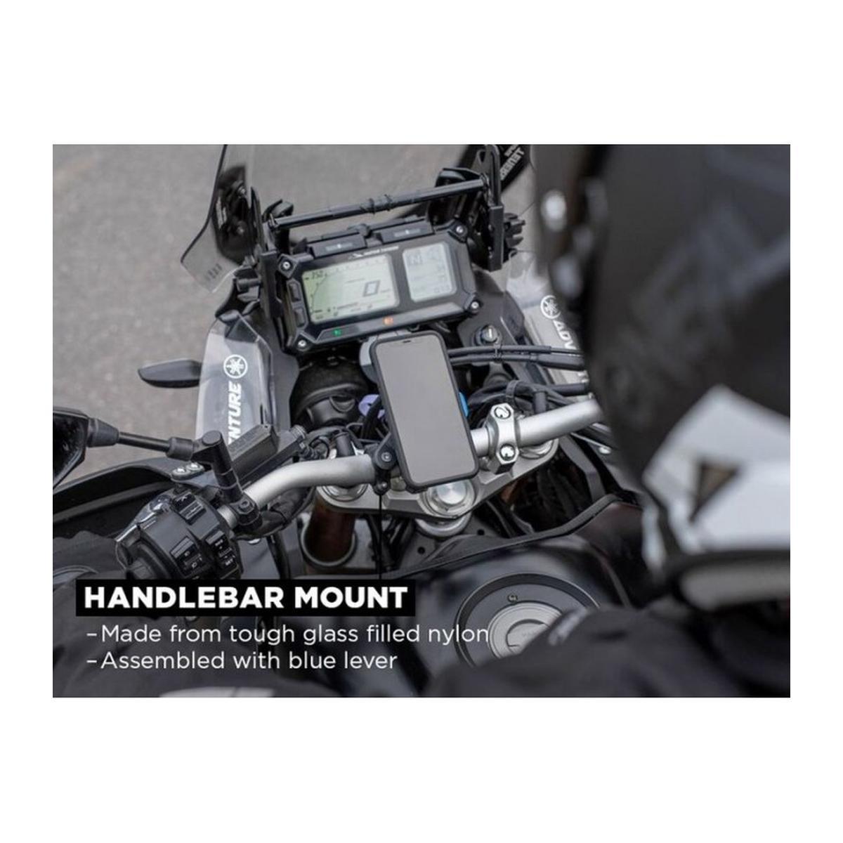 Quadl motorcycle handlebar mount (v2)