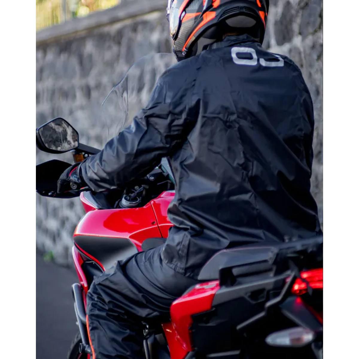 Tuta antipioggia 2 pezzi - SYSTEM SET BLACK