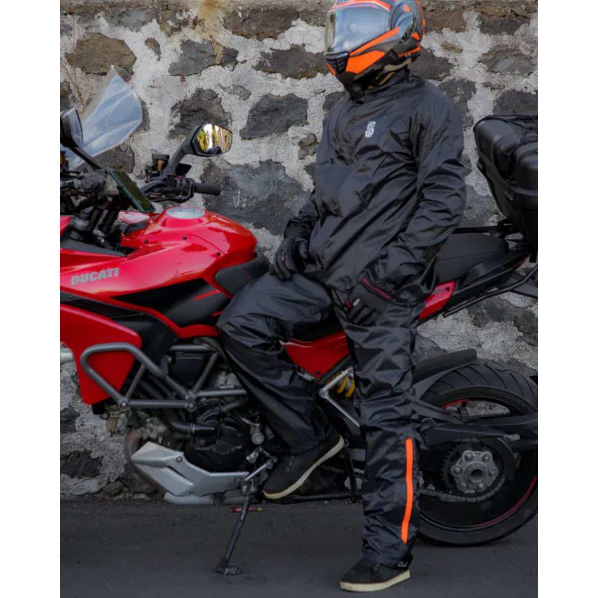 Tuta antipioggia 2 pezzi - SYSTEM SET BLACK