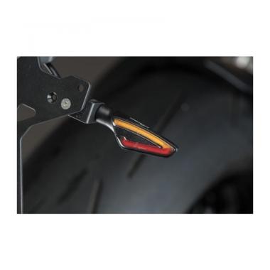 Frecce + luce rossa posteriore  + luce stop( Coppia Indicatori Di Direzione Omologati  E....)  ( Indicatori di Direzione e Fari Posteriori,Freccie Omologate )