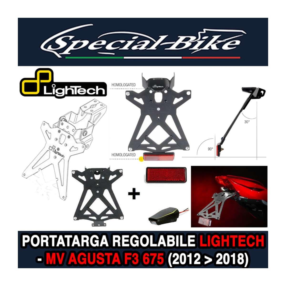 Kit Portatarga Regolabile  ( Porta Targa,Kit Porta Targa )