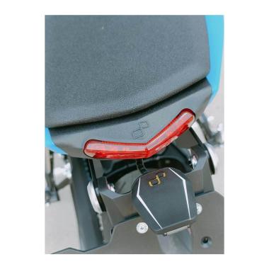 Luce Targa Omologata E13 Nero Opaco