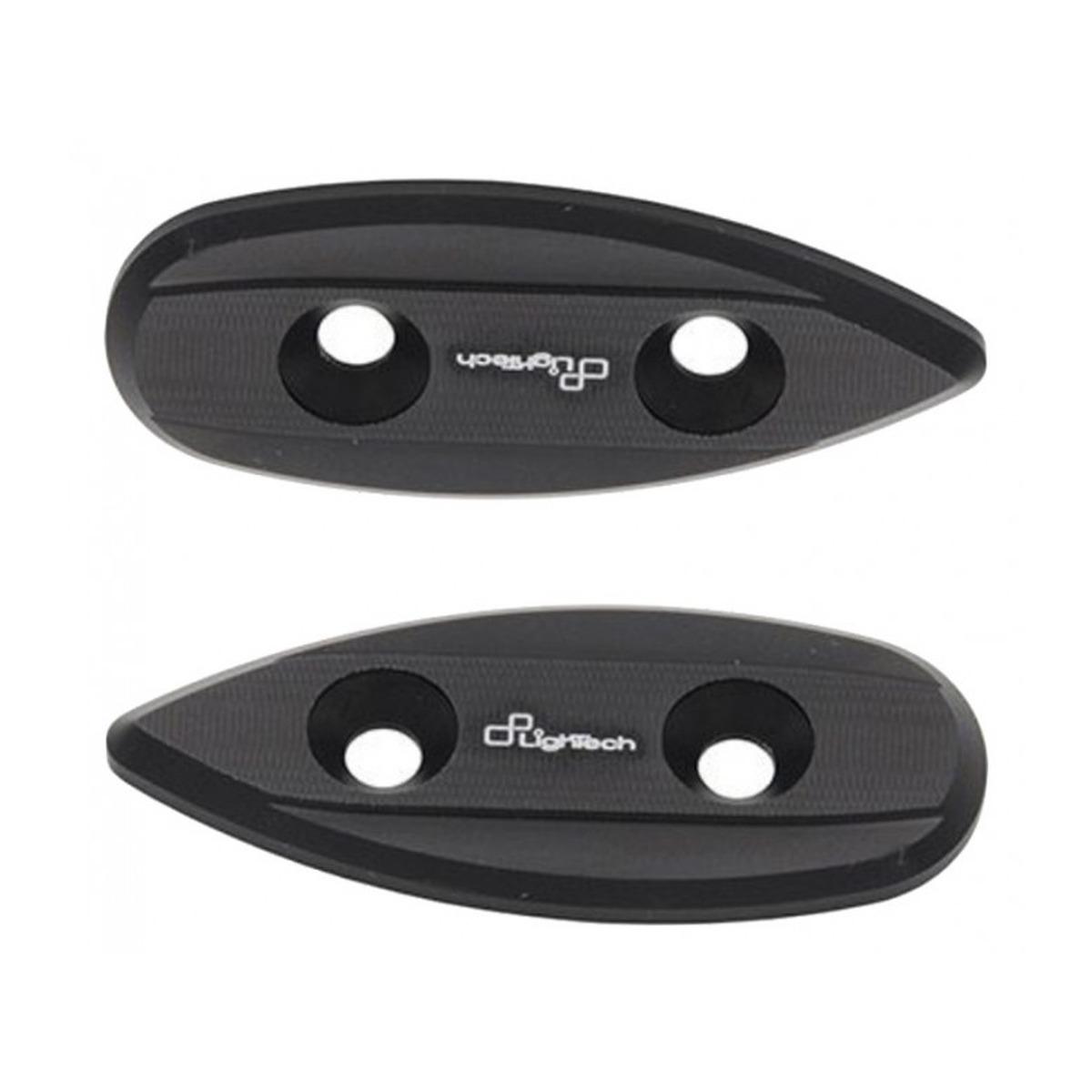 Coppia Tappi Sede Specchio Nero Opaco ( Specchietti,Tappi Specchio )