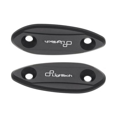 Coppia Tappi Sede Specchio Nero Opaco ( Specchietti,Tappi Specchio )