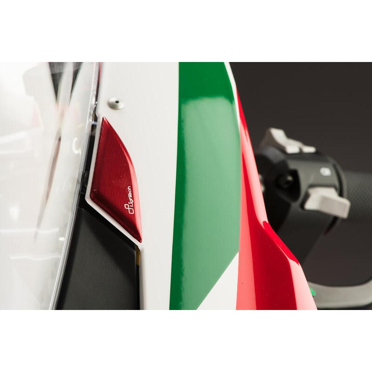 Coppia Tappi Sede Specchio Nero Opaco ( Specchietti,Tappi Specchio )