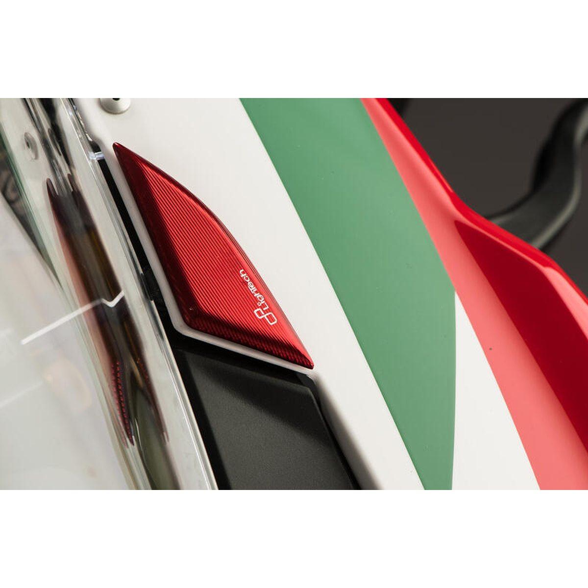 Coppia Tappi Sede Specchio Nero Opaco ( Specchietti,Tappi Specchio )