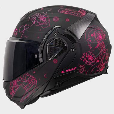 Ls2 ff910 advant ii sophia black pink